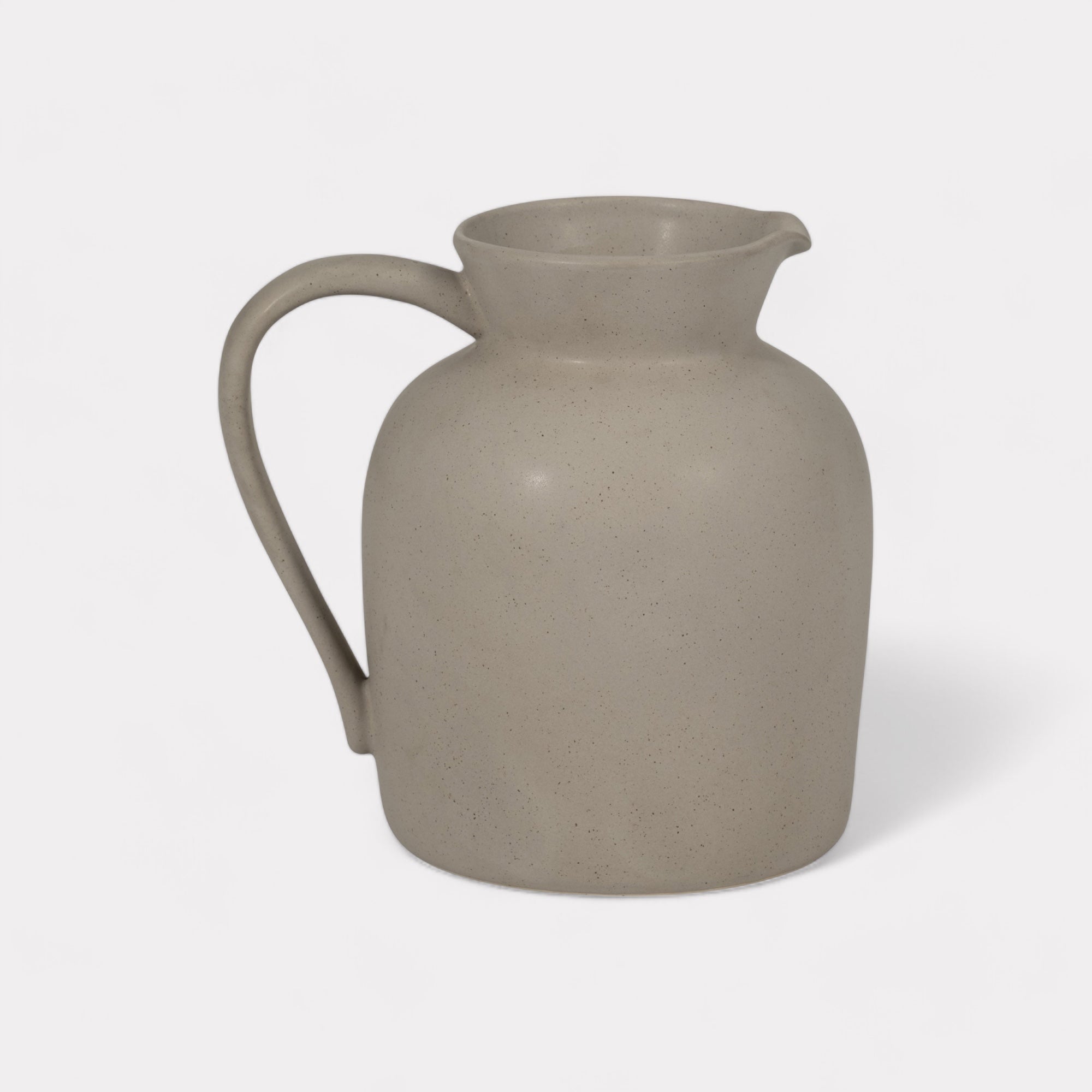 Slate Gray Pitcher Vase