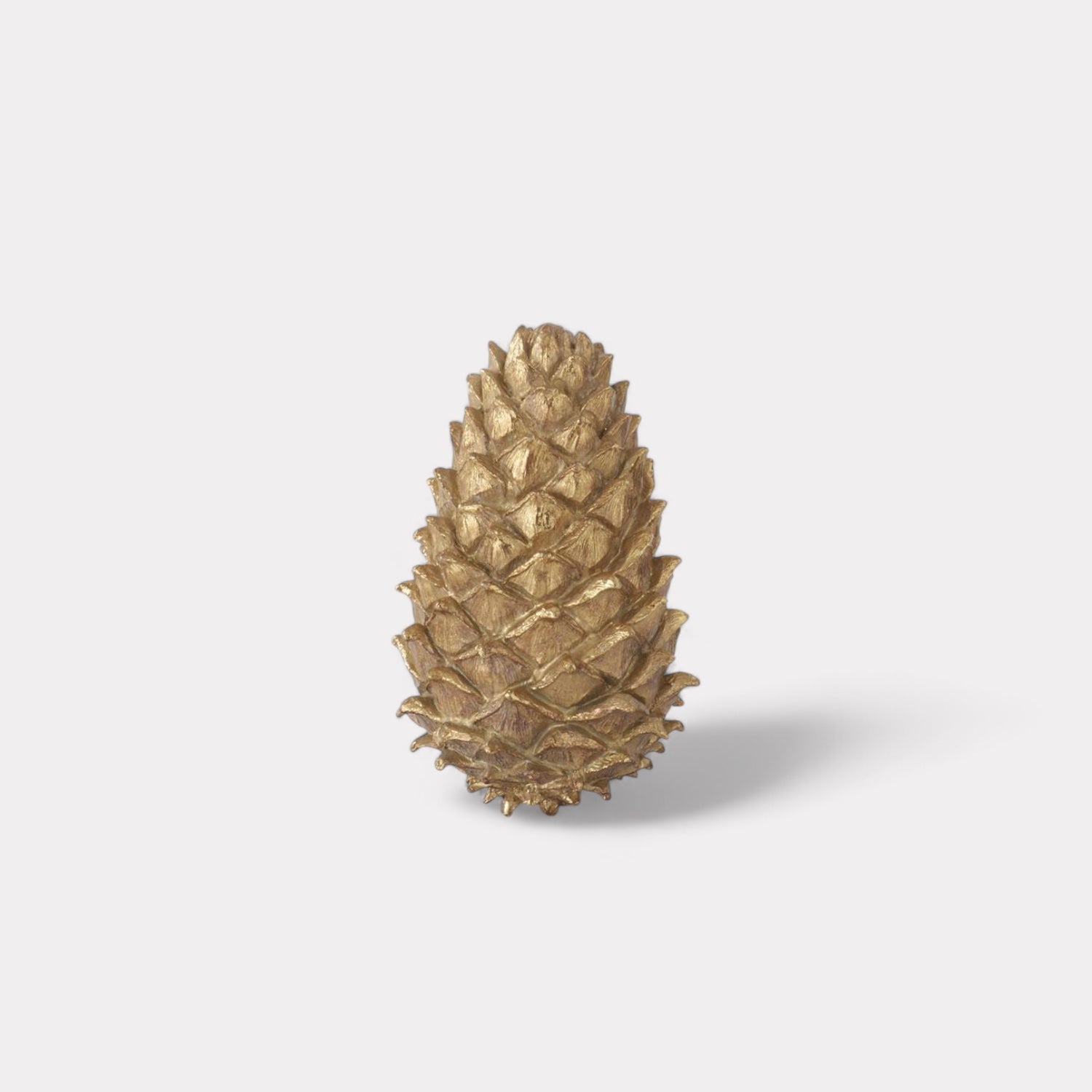 Resin Gold Pinecone