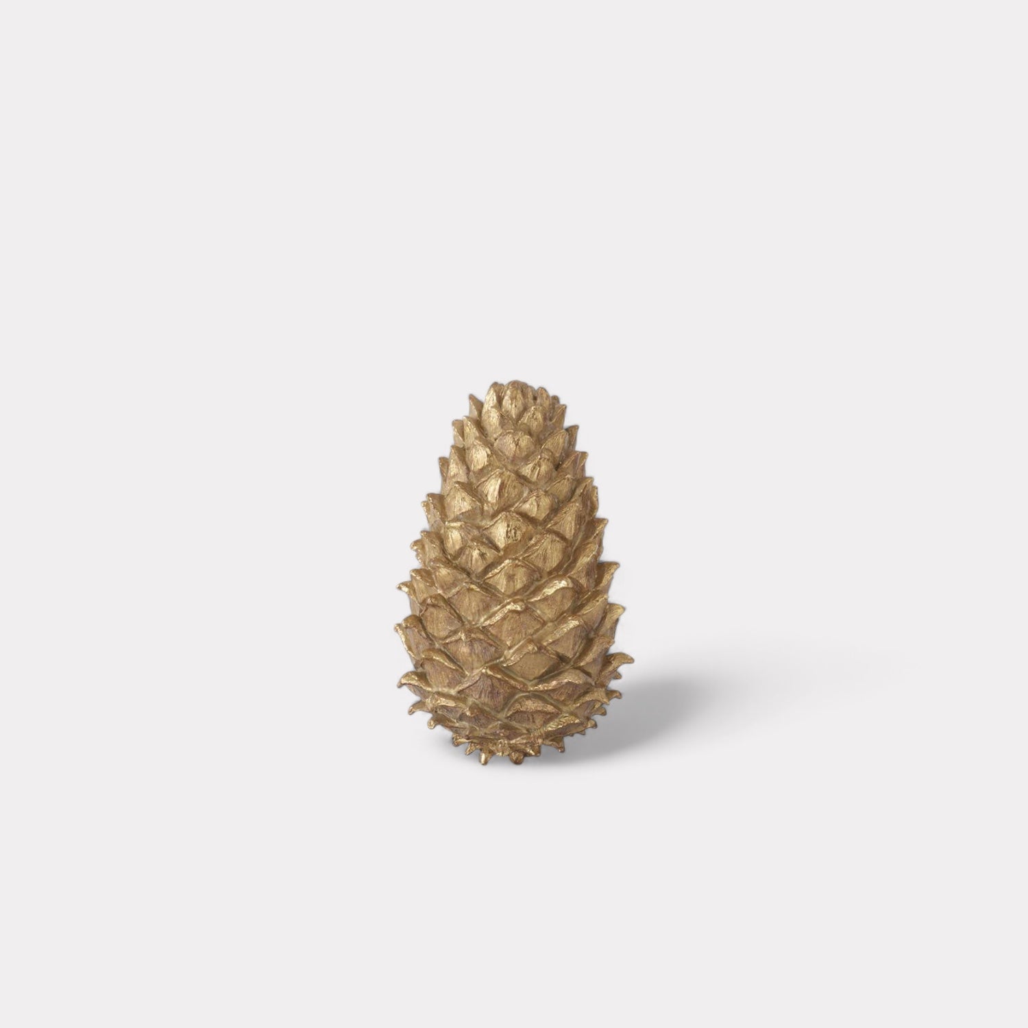 Resin Gold Pinecone