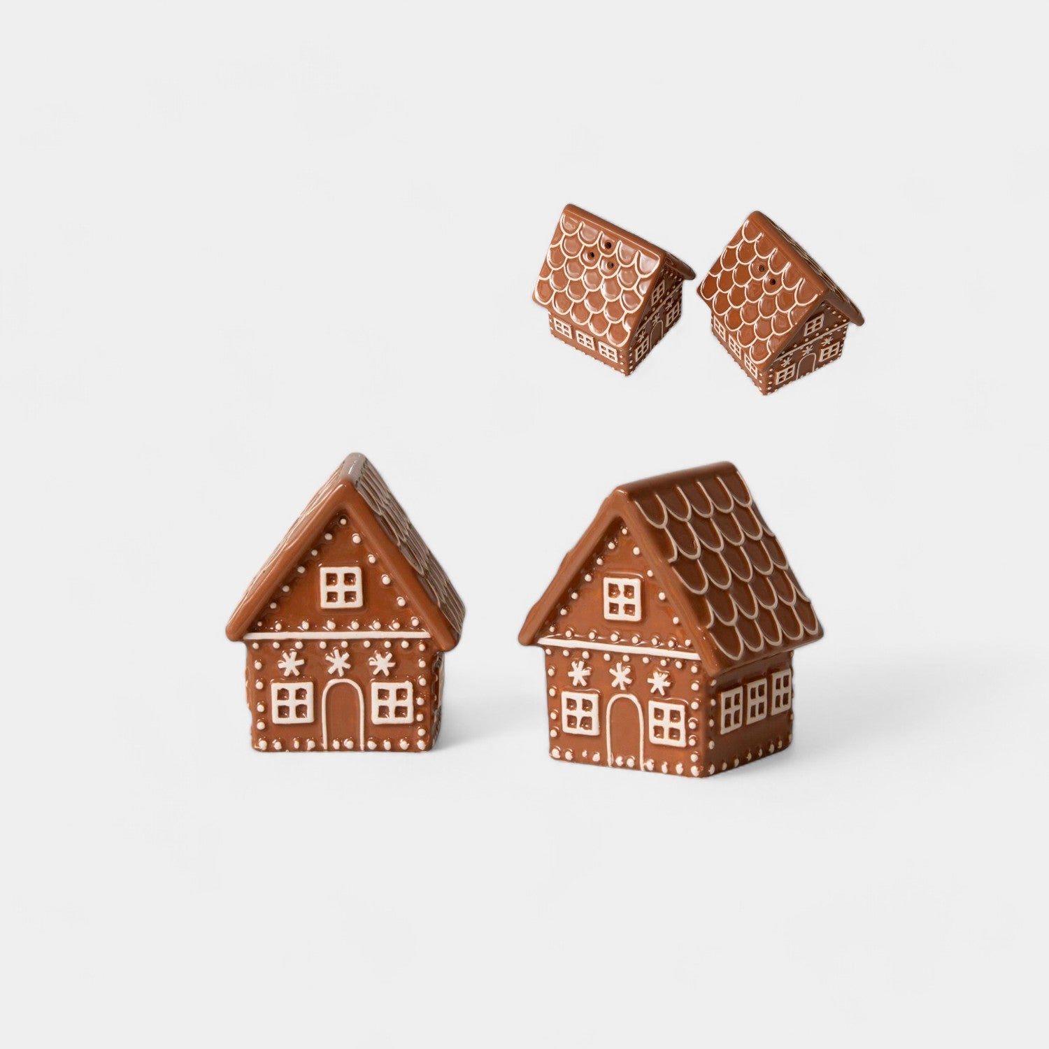 Gingerbread House Salt and Pepper Shakers