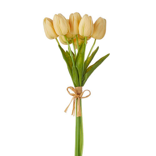 15" Real Touch Yellow Tulip Bundle