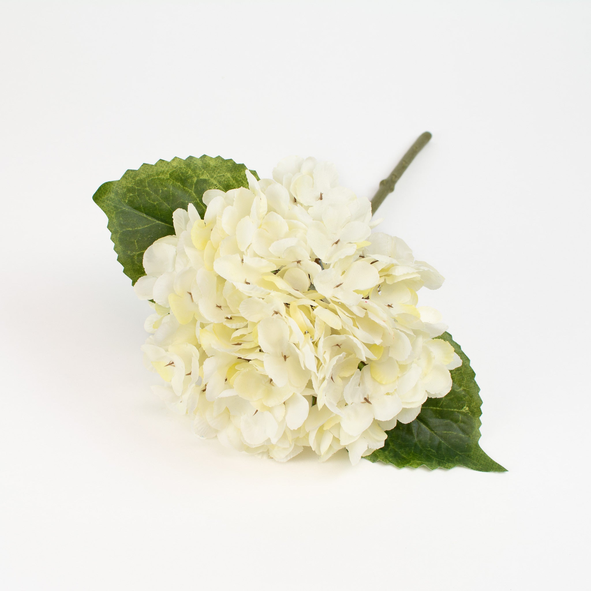 Faux Cream Hydrangea