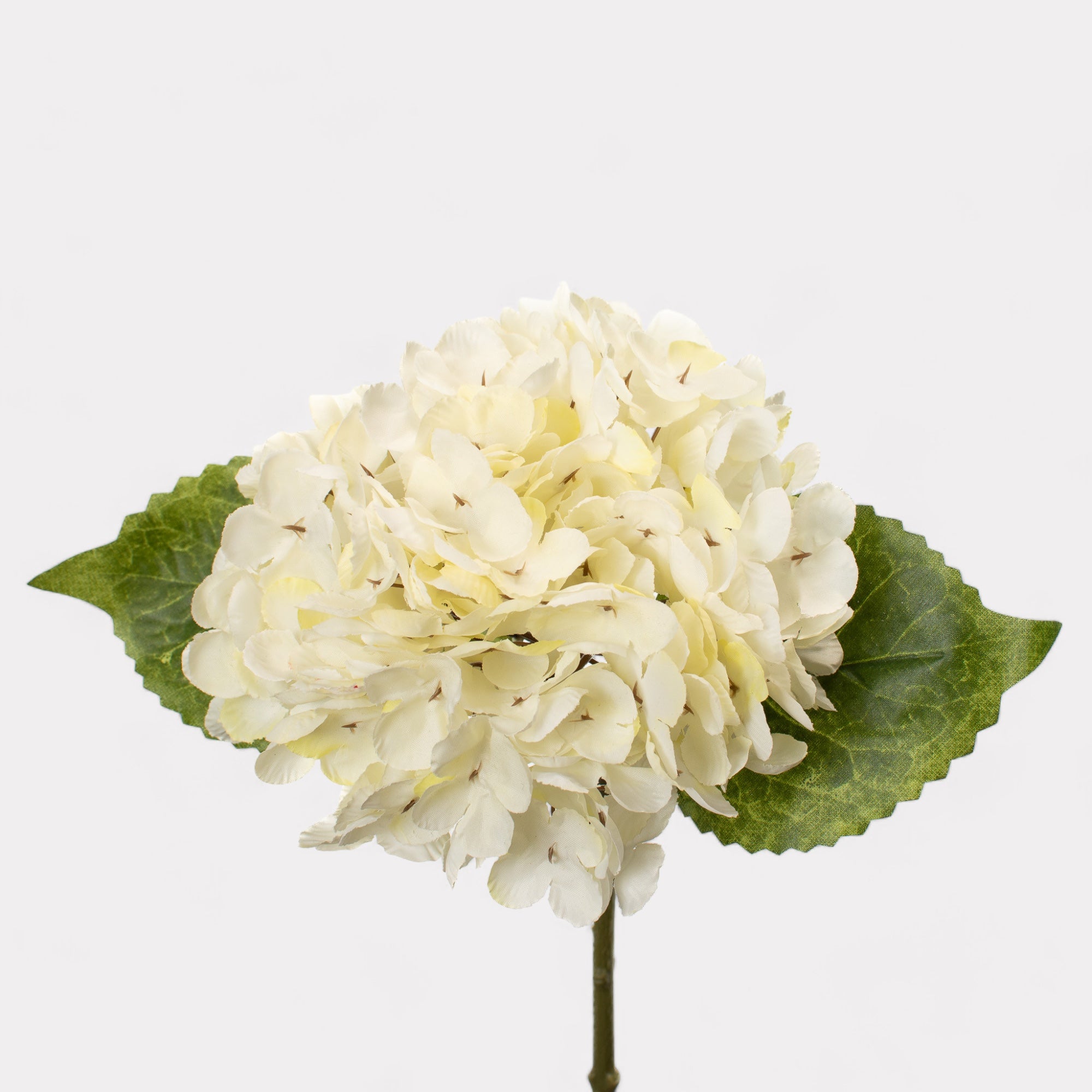 Faux Cream Hydrangea