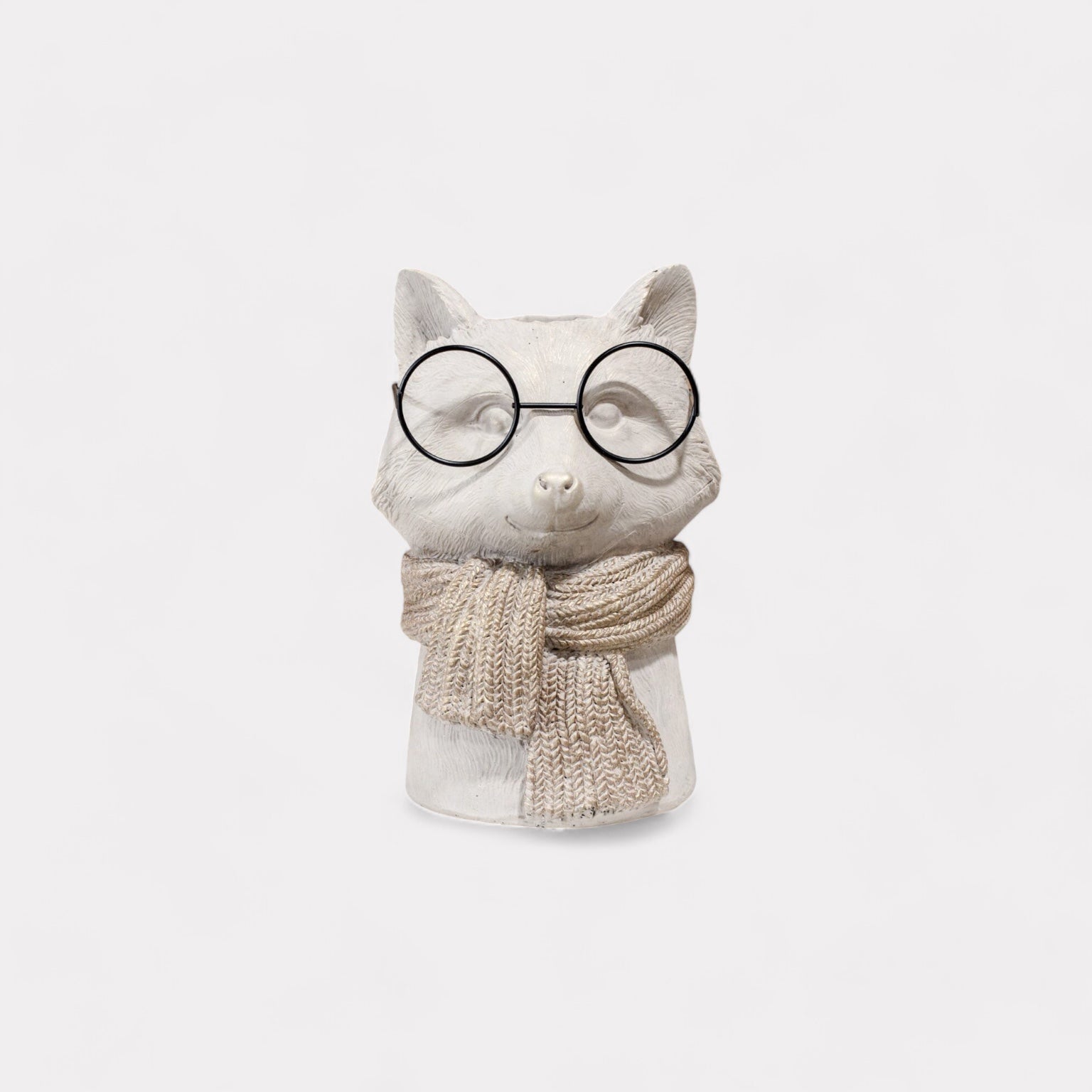 Eyeglass Fox Vase