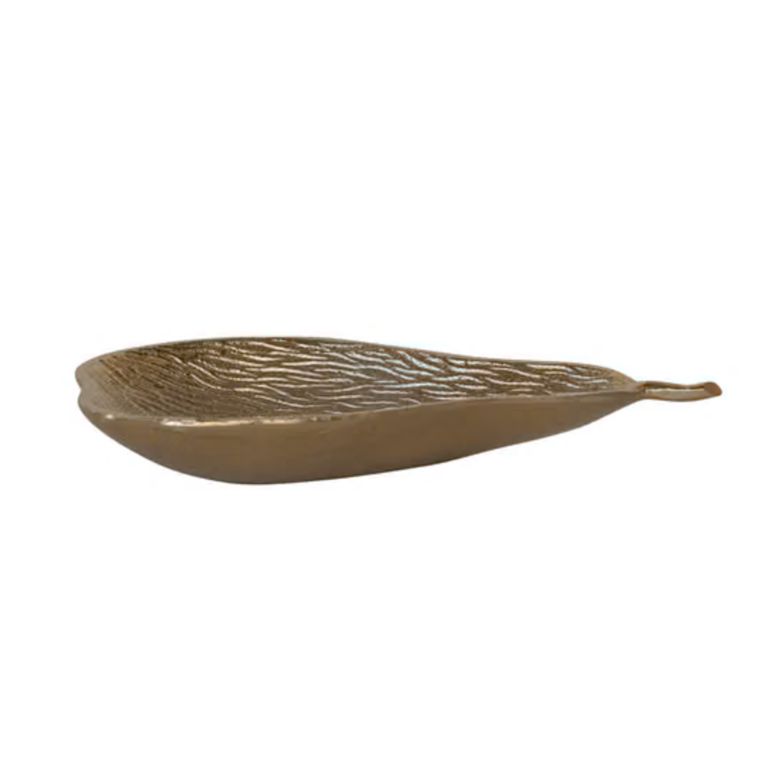 Cast Aluminum Pear Shaped Dish