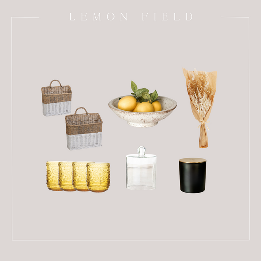 Lemon Field-READY TO SHIP