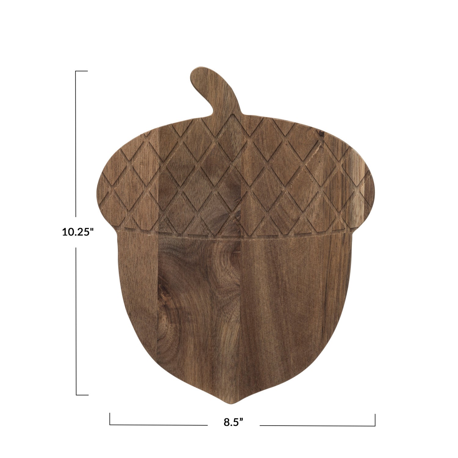 Acacia Wood Acorn Shaped Cheese/Cutting Board