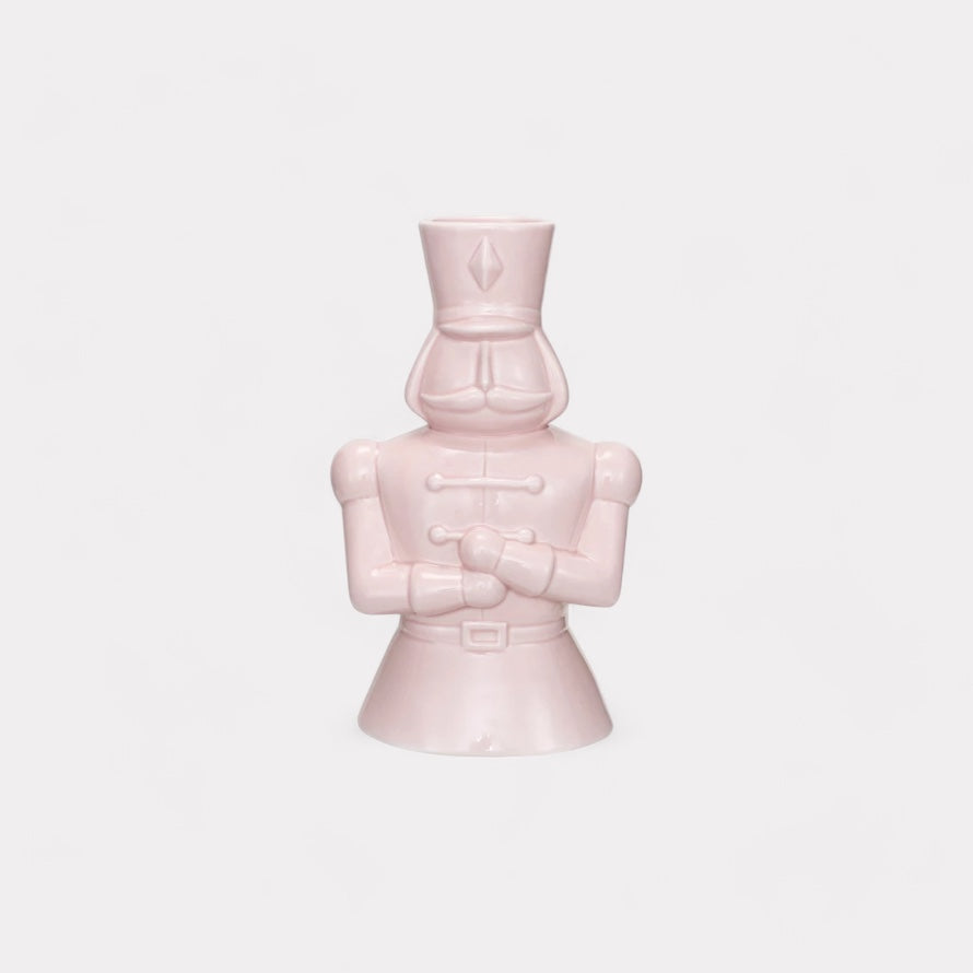 Ceramic Soldier Vase – Pink